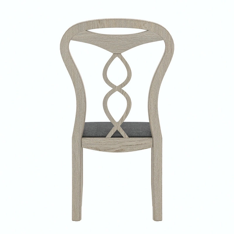 Gepolsterte Esszimmerstühle aus Massivholz, 2er-, 4er- oder 6er-Set