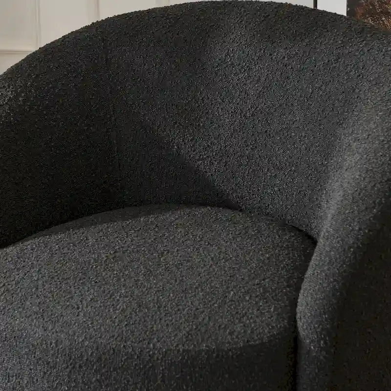 34 Zoll breiter gepolsterter drehbarer Akzent-Sessel (2er-Set)