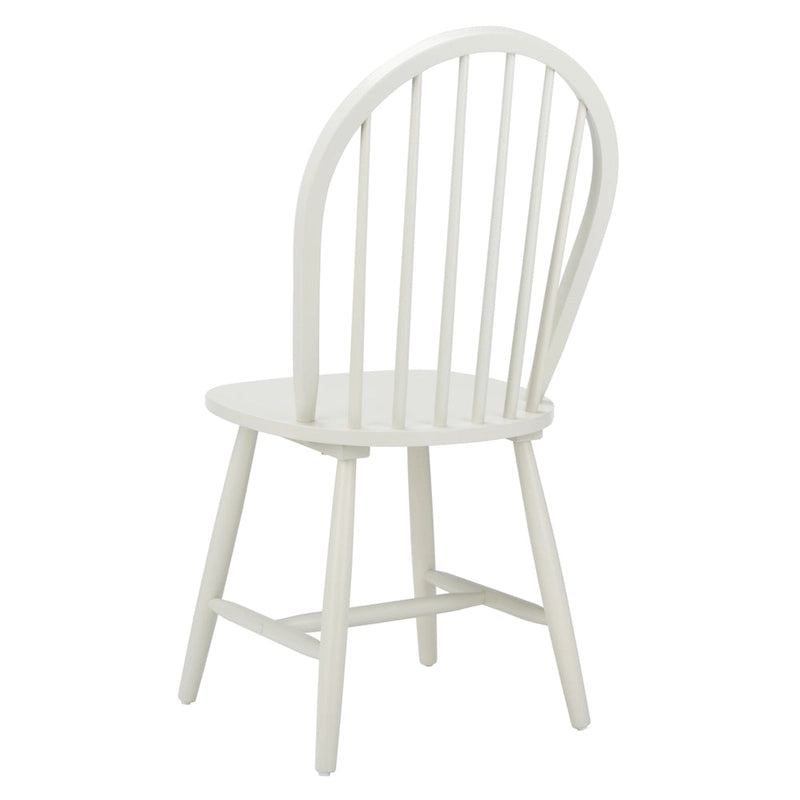 Esszimmerstuhl mit ovaler Spindelrückenlehne (2er-Set)